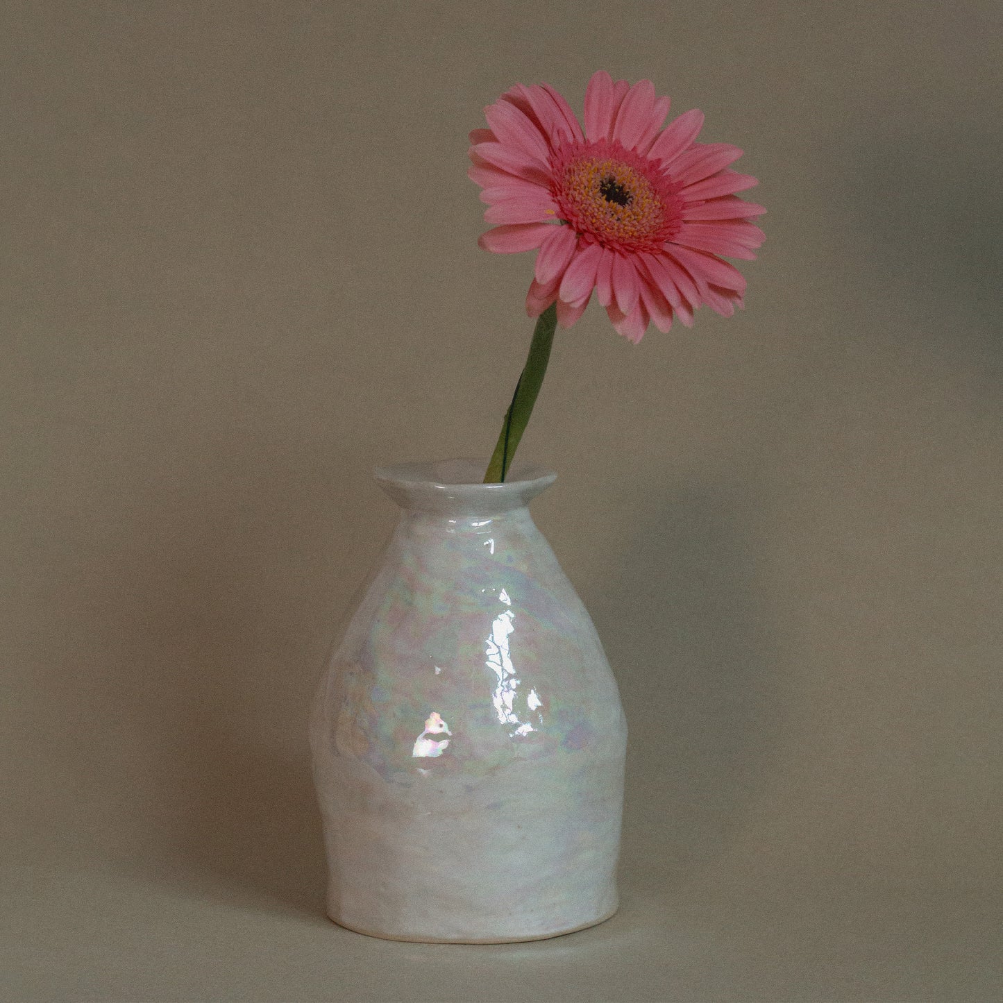 Sunniva Vase - Ceramic Mother of Pearl Vase Sample Sale