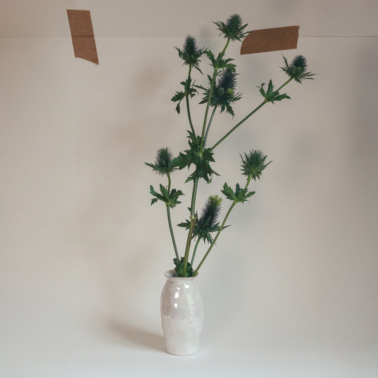 Fjord Vase - Ceramic Mother of Pearl Vase