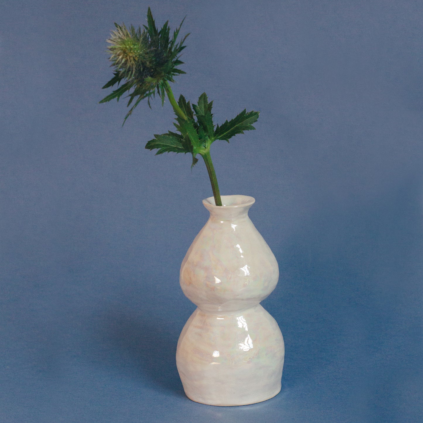 Tuuli Vase - Ceramic Mother of Pearl Vase Sample Sale