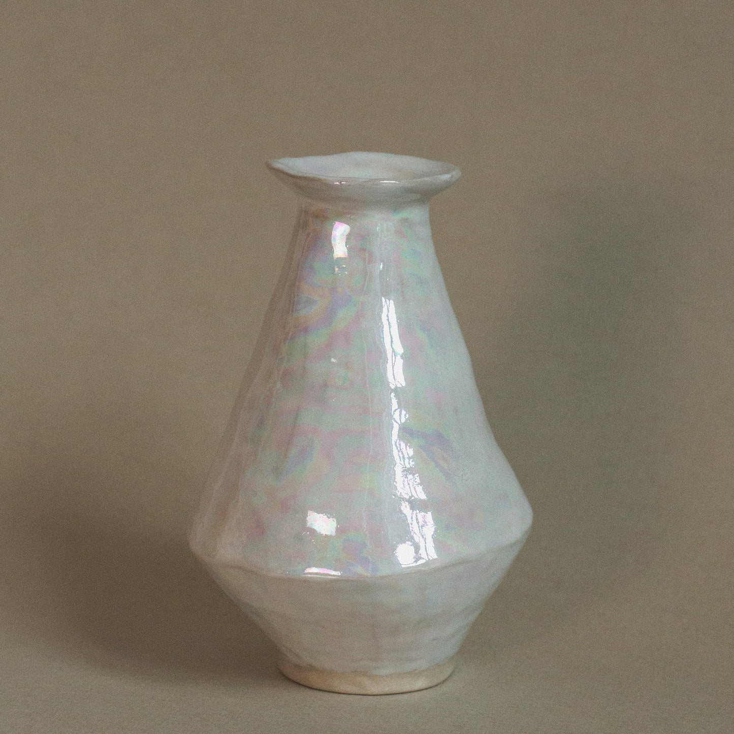 Ula Vase - Ceramic Mother of Pearl Vase Sample Sale