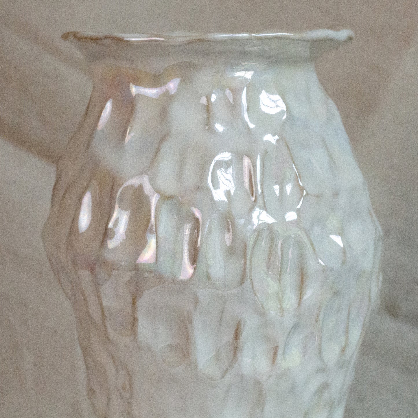 Huldra Vase - Ceramic Mother of Pearl Vase