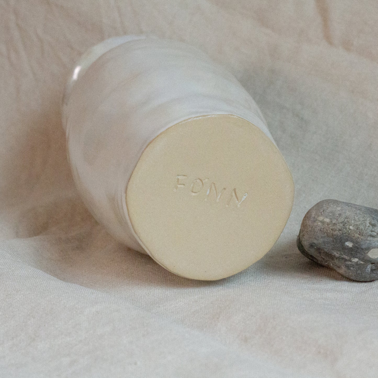 Fjord Vase - Ceramic Mother of Pearl Vase