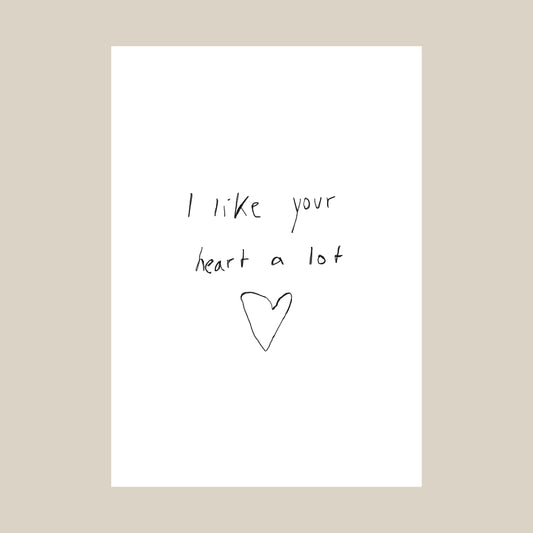 A Postcard Set: I like you (Set of 3)