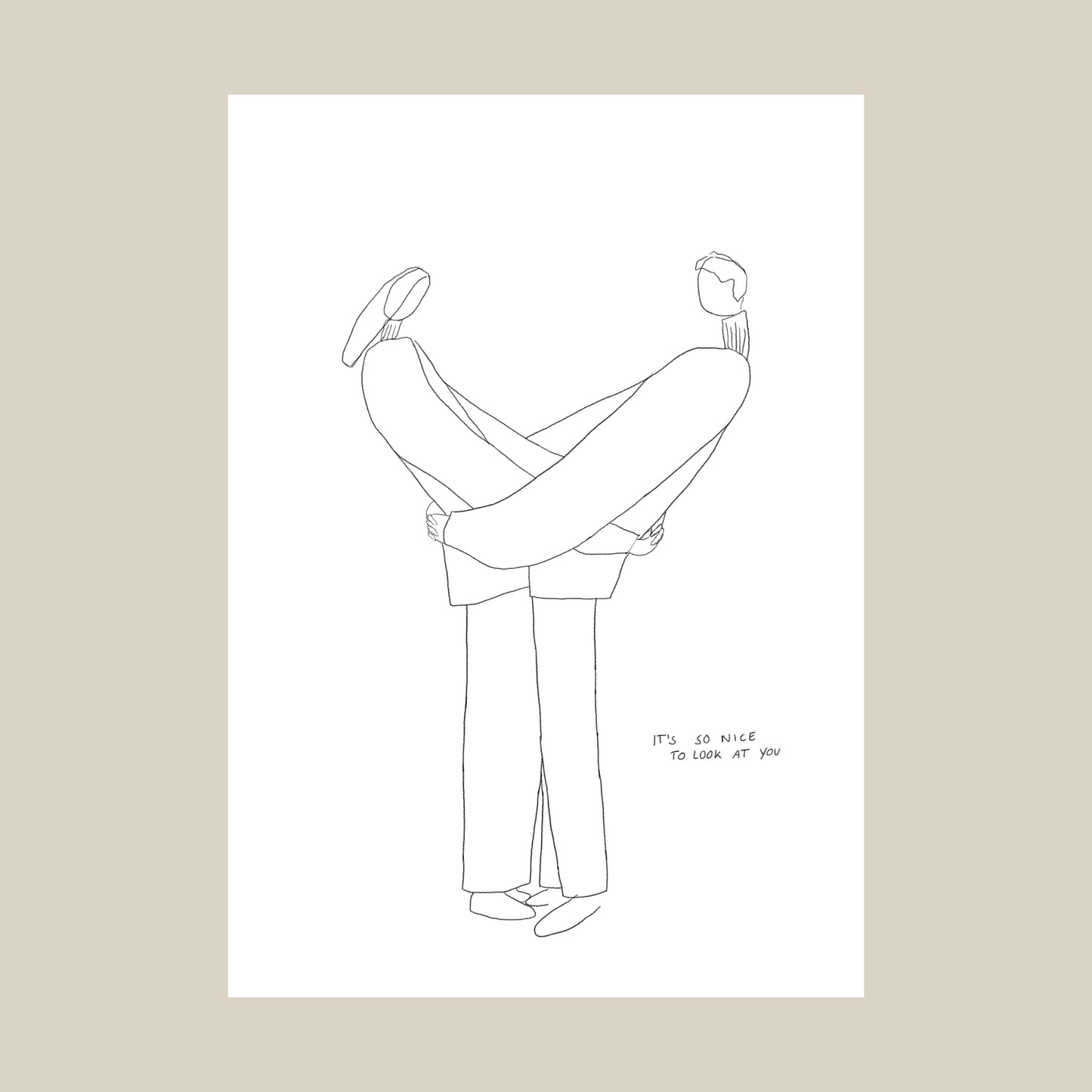 A Postcard Set: I like you (Set of 3)